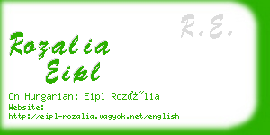 rozalia eipl business card